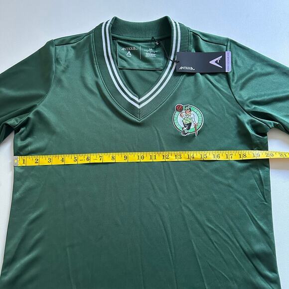 NWT Antigua Boston Celtics Woman’s Parker V-Neck Pullover Medium - Picture 5 of 10